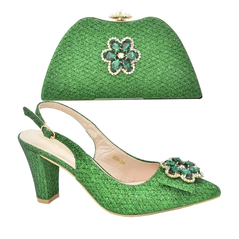 Latest Shoes and Bag Set African Sets NBG45