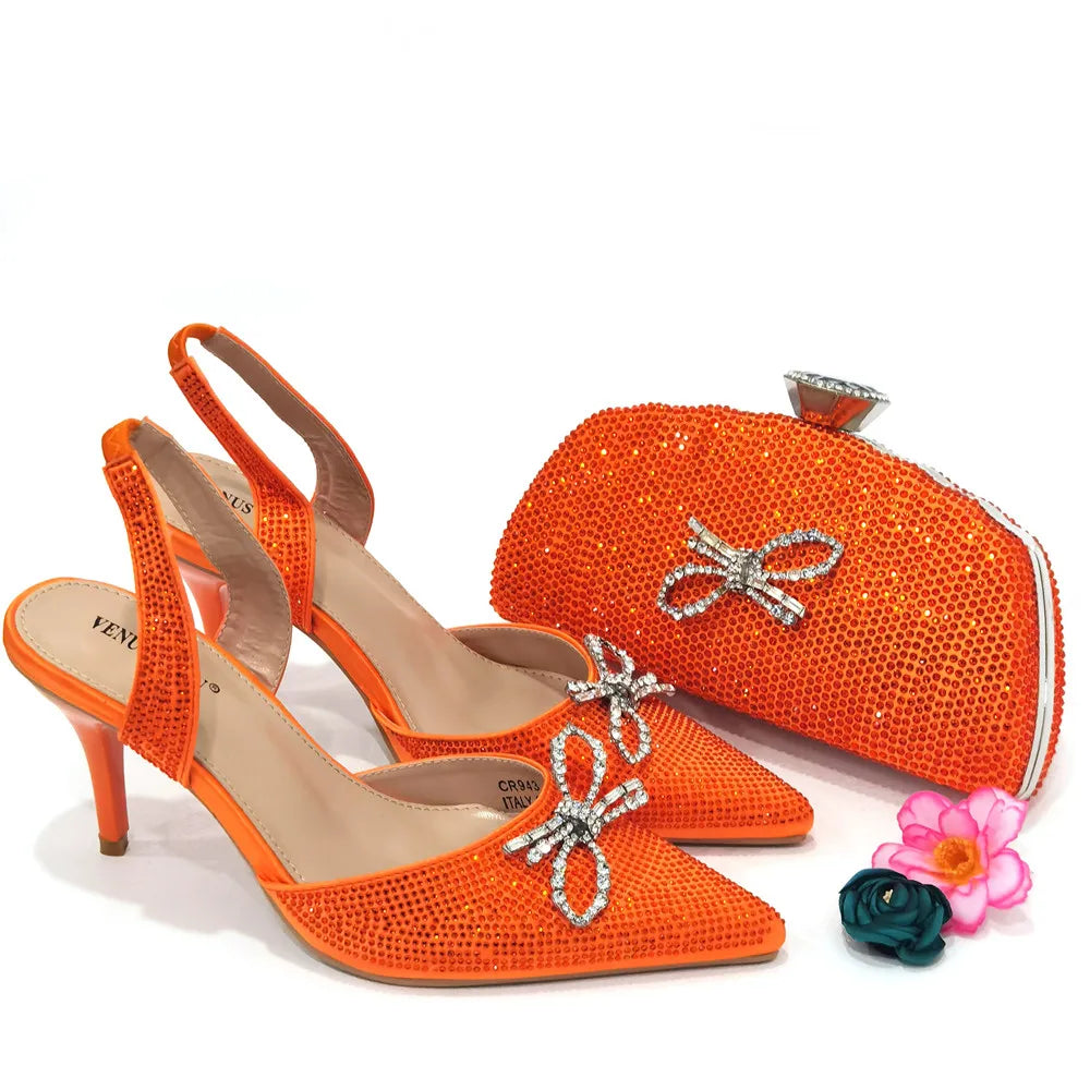 EdleessFashion  Shoes And Bag Matching Set HSW1-16 – product view 2