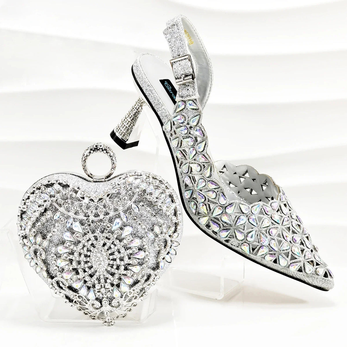 Lastest Italian Ladies Shoes with Matching Bag Set EDS1-30 – product view 7
