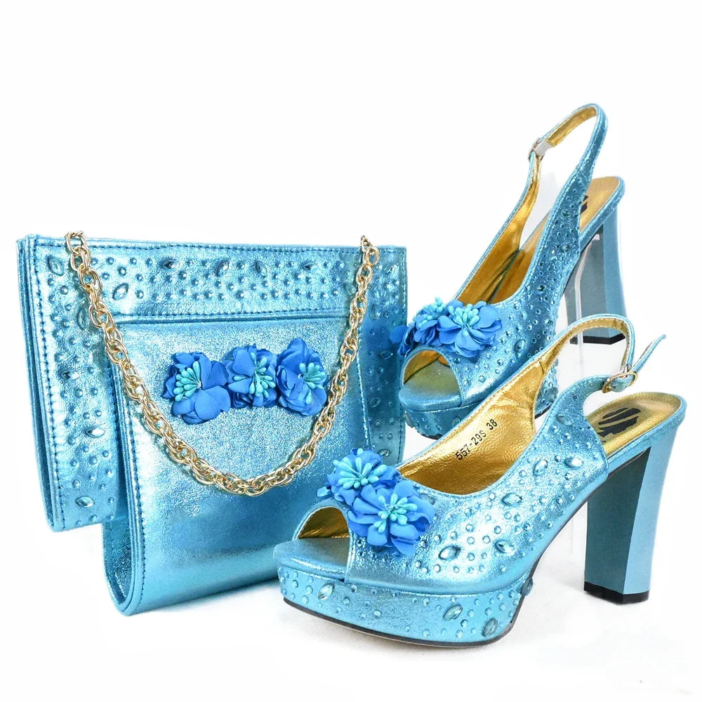 EdleessFashion  New Shoes And Bag Matching Set HJK1-11 – product view 5