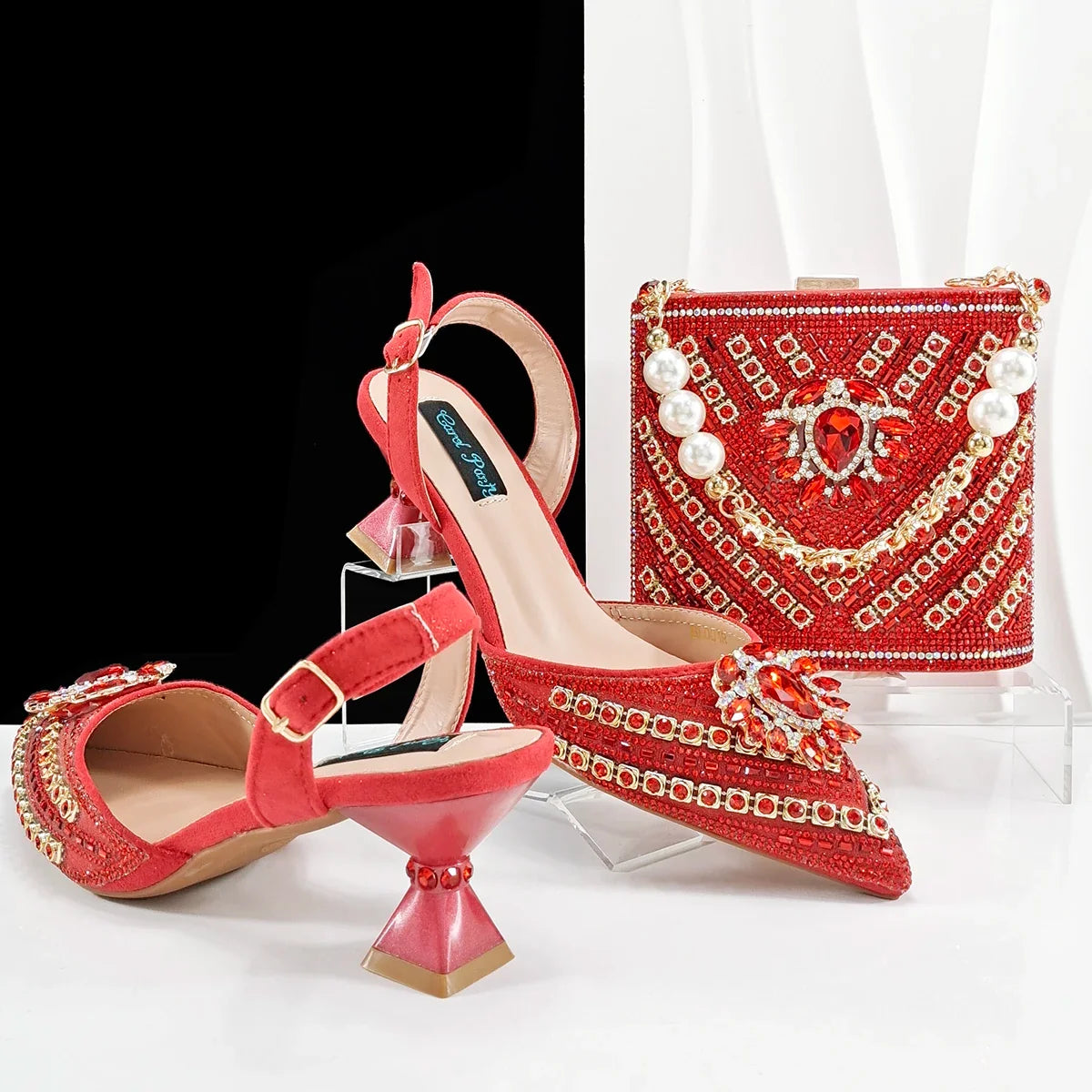 Hot Matching Women Shoe and Bag Set EDHFG1-1 – product view 3