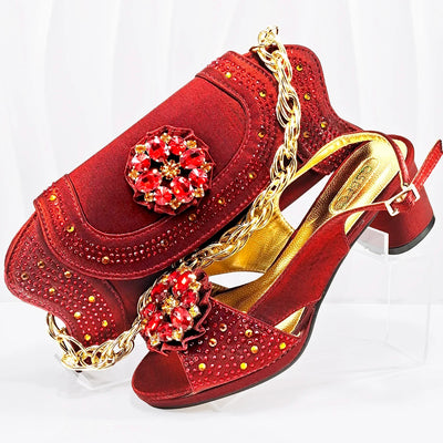 Wedding Shoes and Bag Set HMP1-17