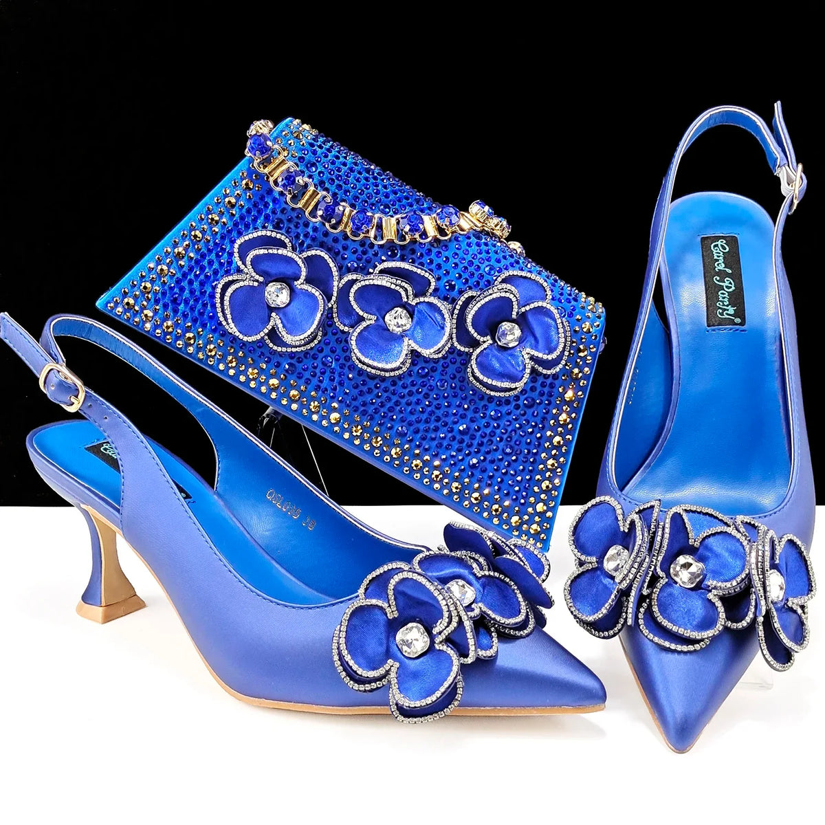 Italian Shoes And Bag Sets For Evening Party ED128 – product view 4