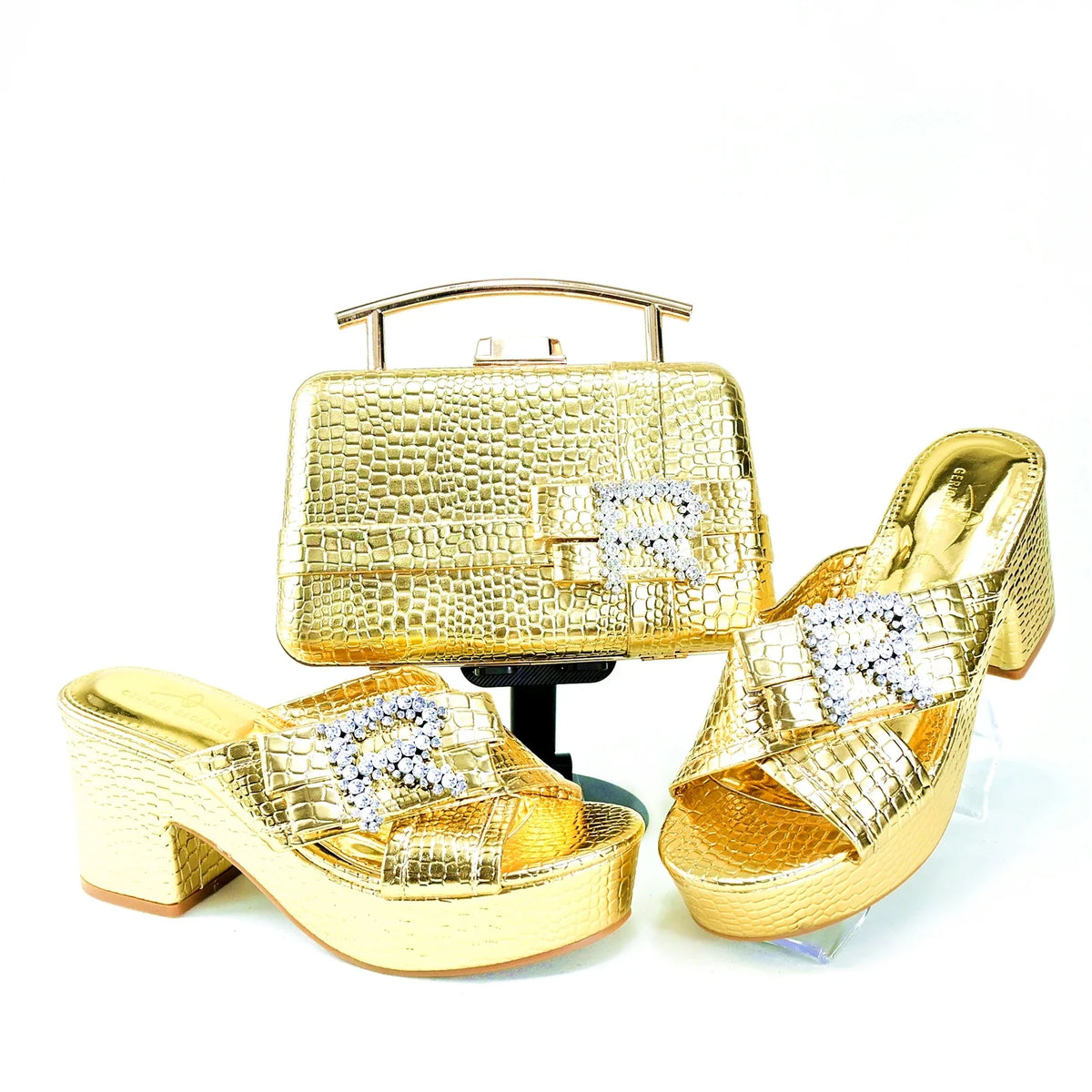 EdleessFashion  New Shoes And Bag Matching Set HRT1-8 – product view 1