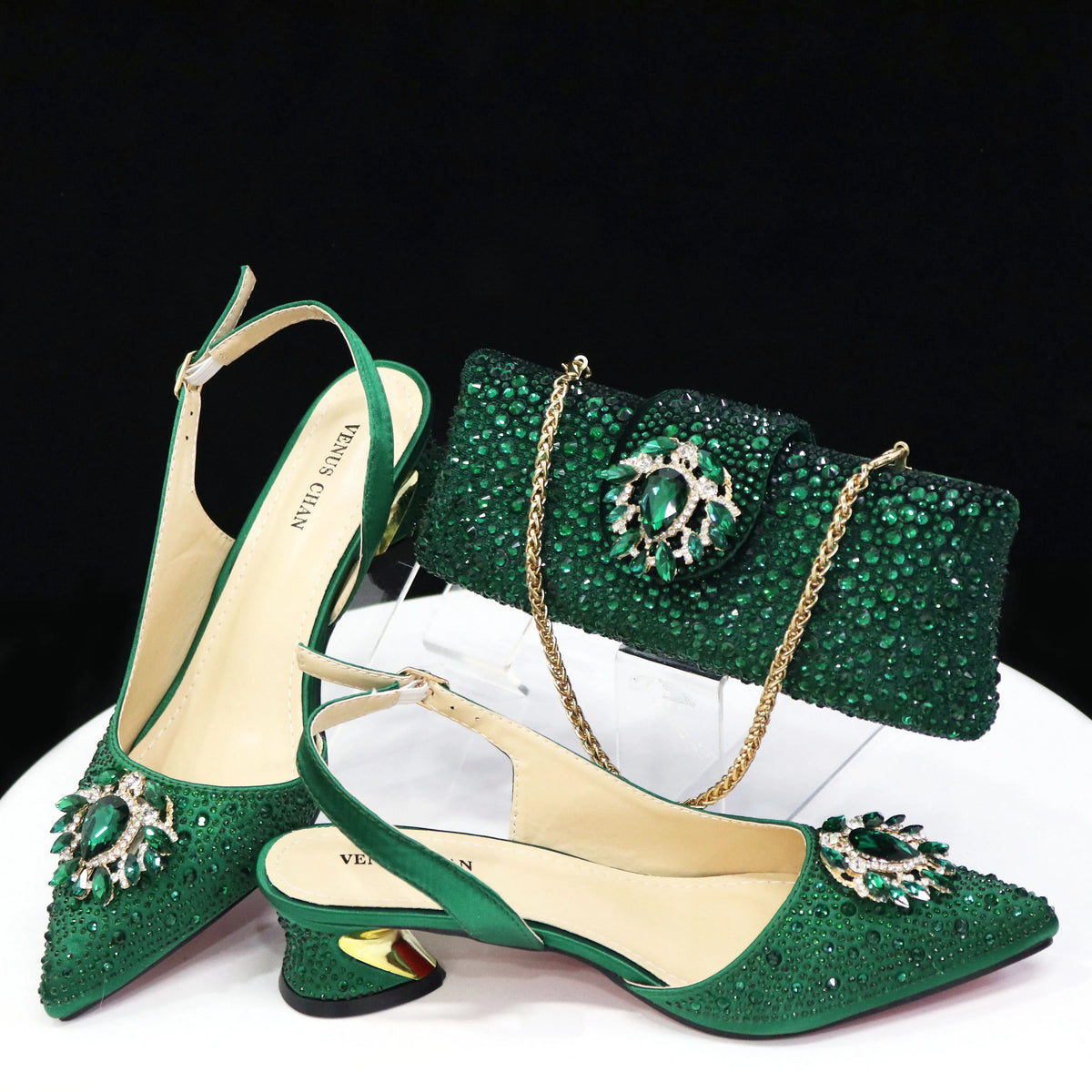 EdleessFashion  Ladies Shoes and Bags To Match Set ED1291 – product view 1