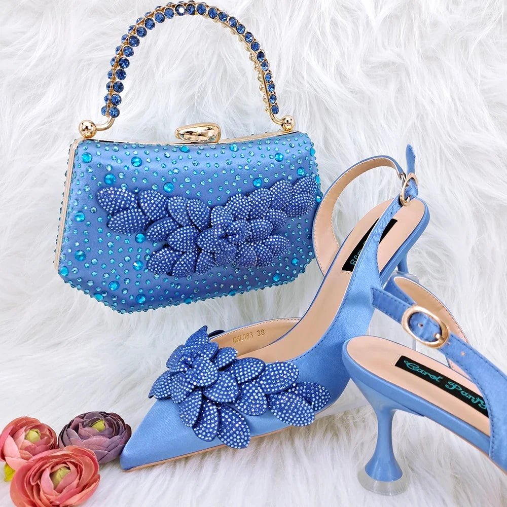 High Quality Ladies Shoes And Bags Set HFG1-8 – product view 4