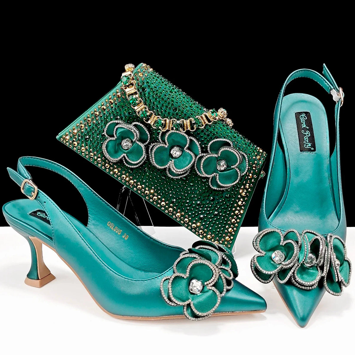 Italian Shoes And Bag Sets For Evening Party ED128