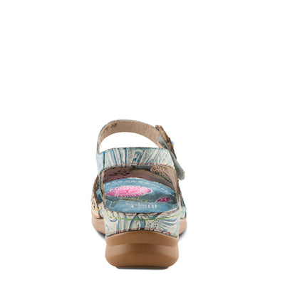 L'ARTISTE SCRIPT SANDALS