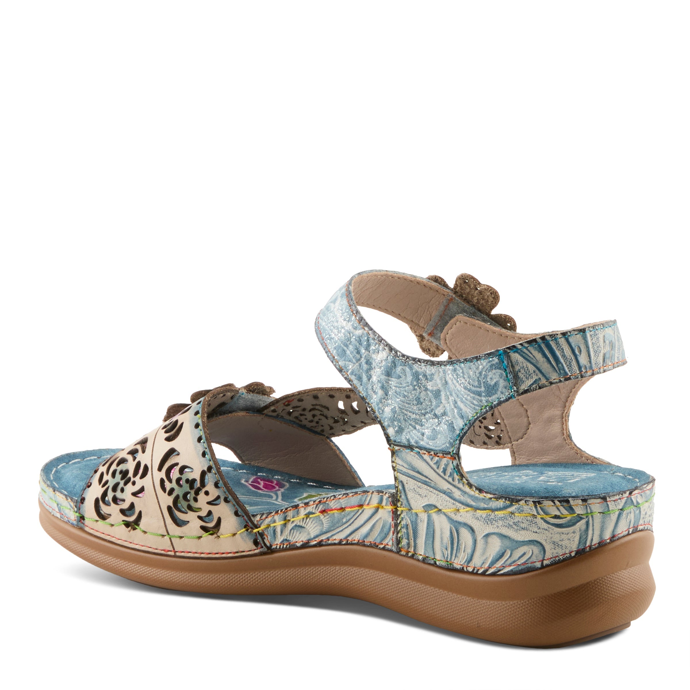 L'ARTISTE SCRIPT SANDALS