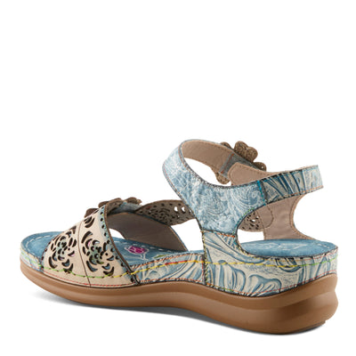 L'ARTISTE SCRIPT SANDALS