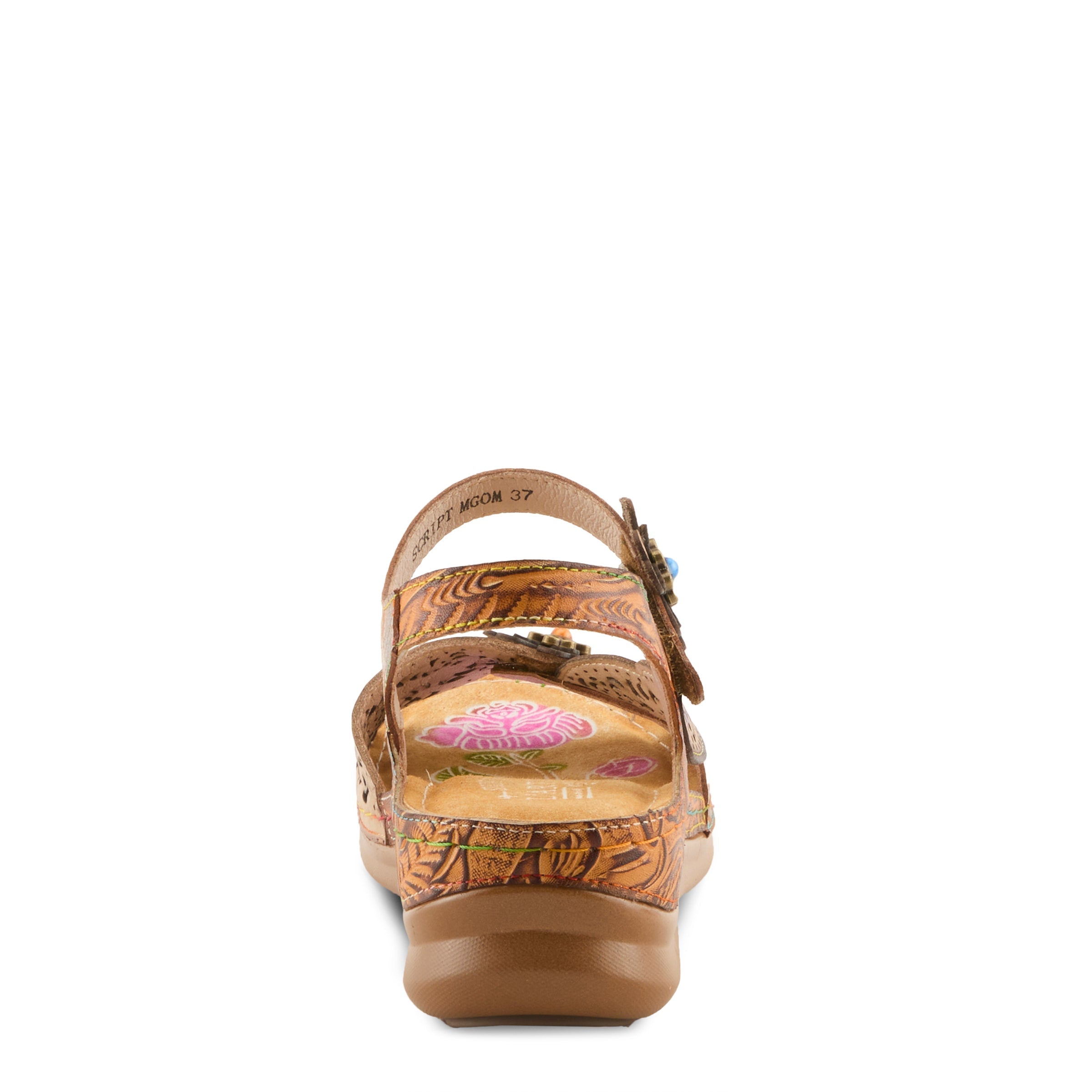 L'ARTISTE SCRIPT SANDALS