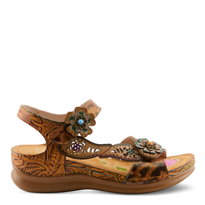 L'ARTISTE SCRIPT SANDALS