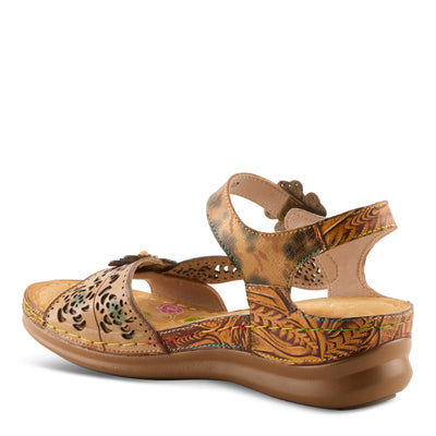 L'ARTISTE SCRIPT SANDALS
