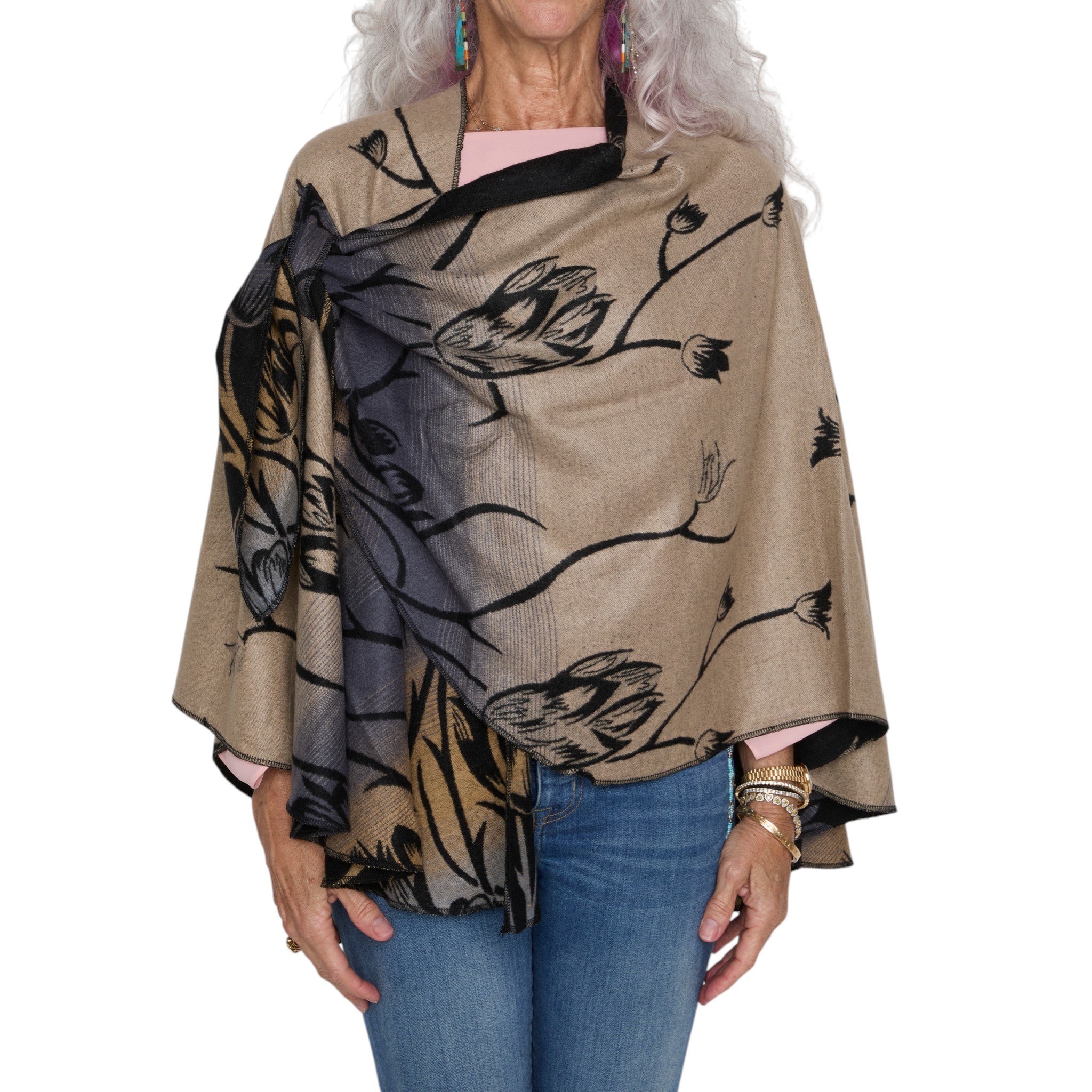 L'ARTISTE SHWL-VERSA SHAWL