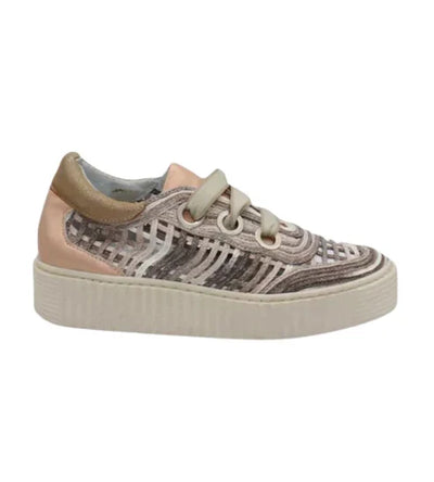 Eric Michael Sintra Women’s Leather Lace-Up Platform Sneaker