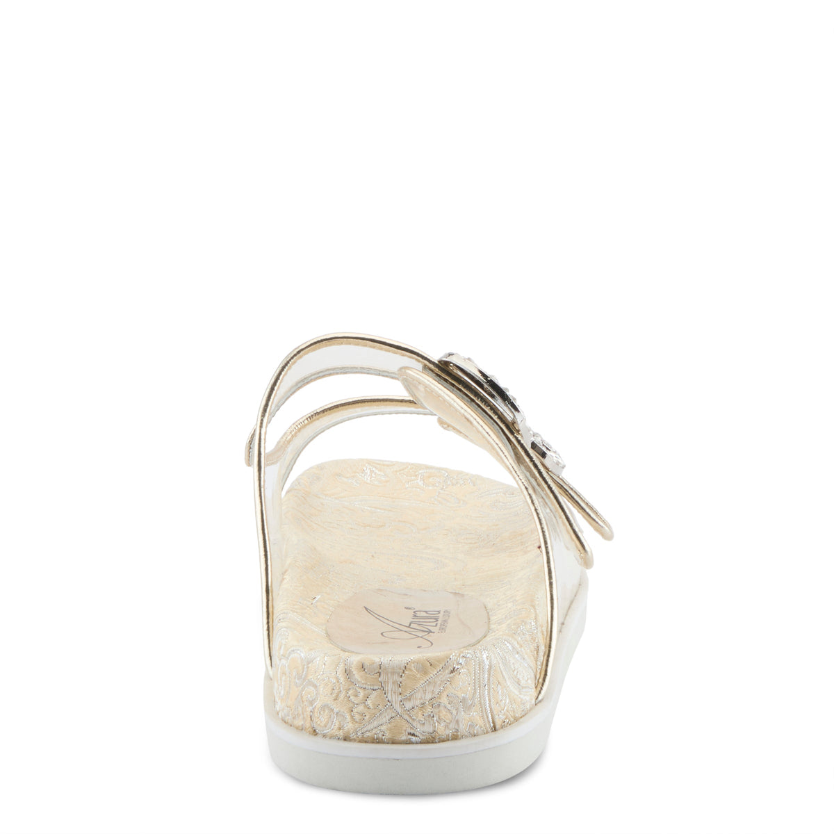 AZURA SLIDEMEIN SANDALS – Detail Close-Up