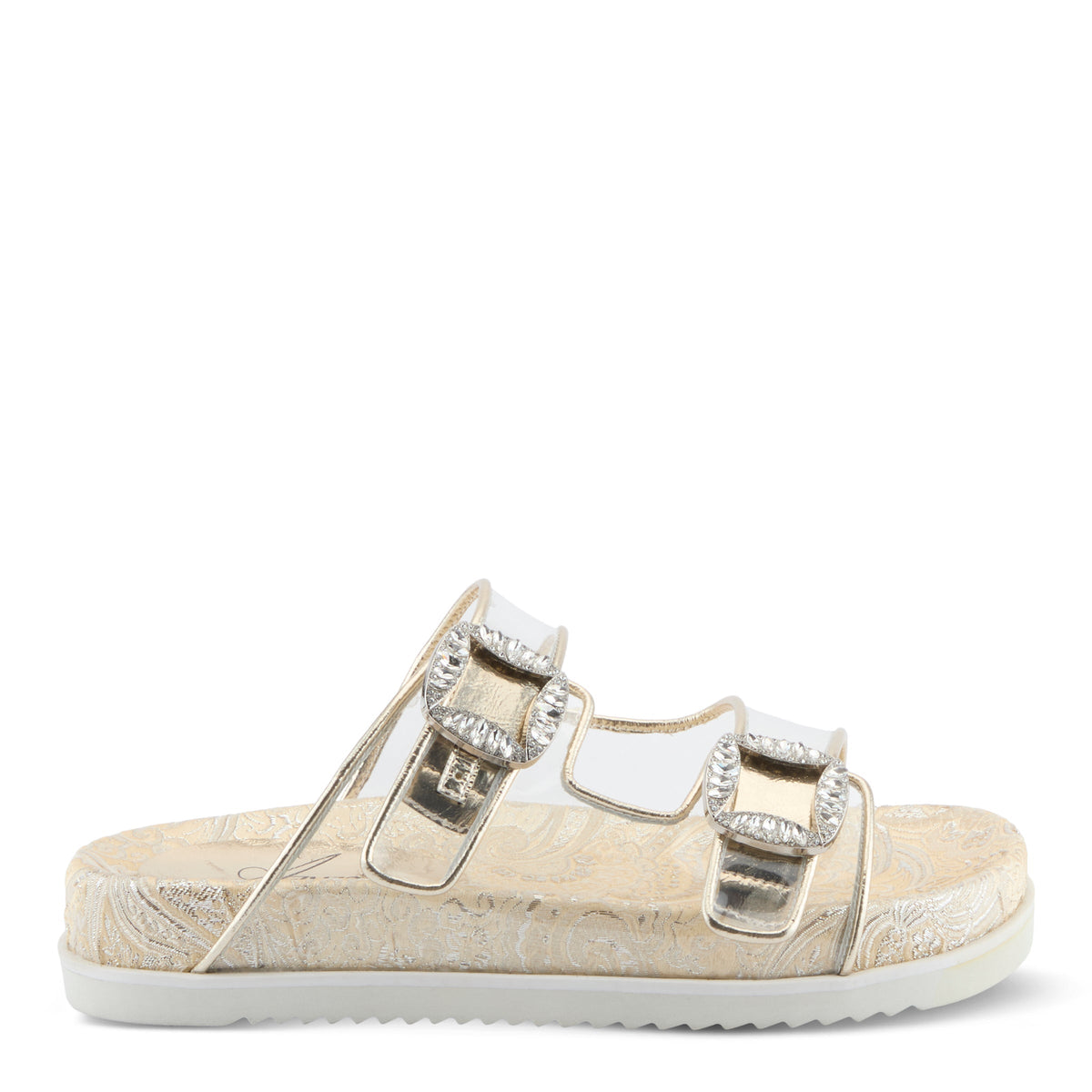 AZURA SLIDEMEIN SANDALS – Sole and Construction Detail