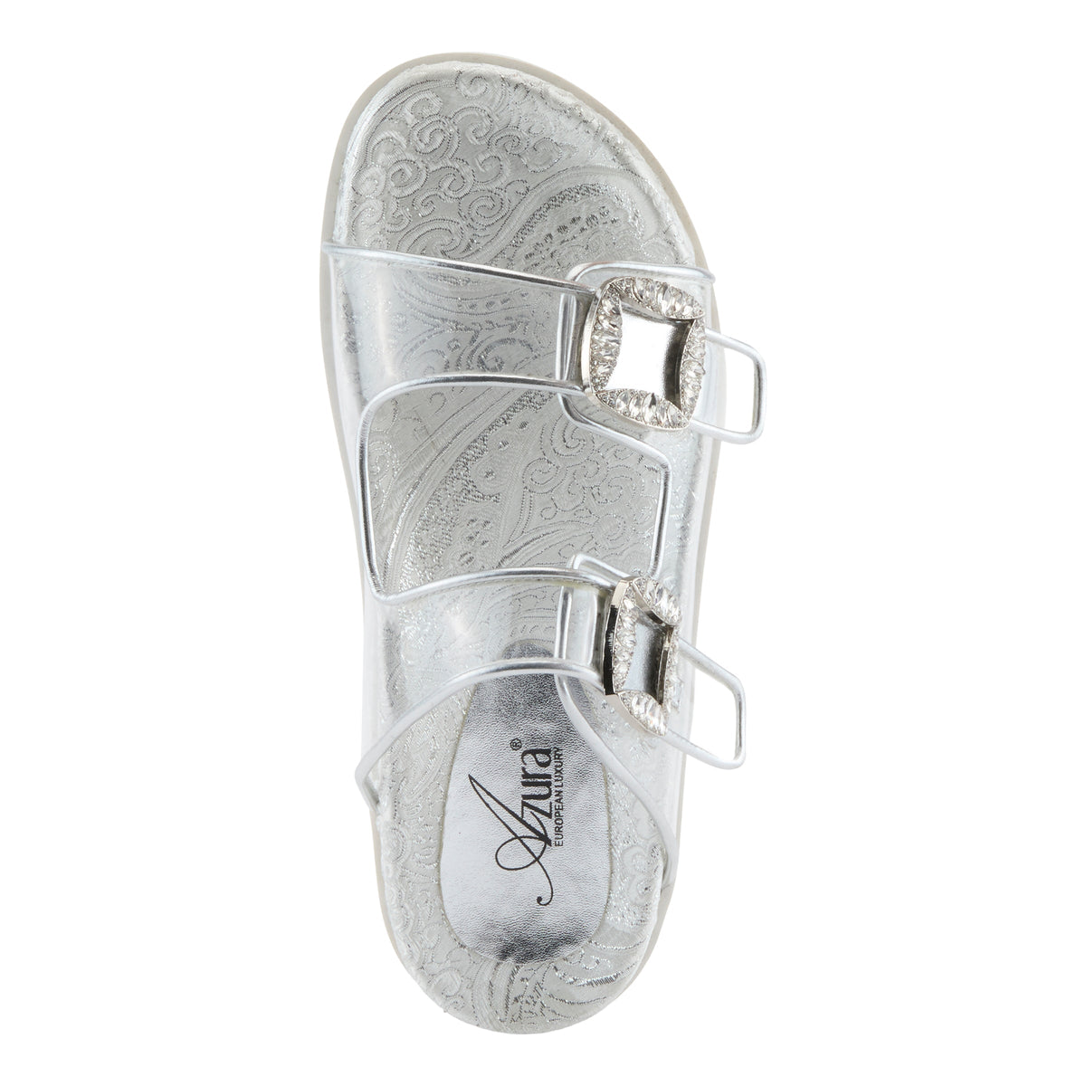 AZURA SLIDEMEIN SANDALS – Detail Close-Up
