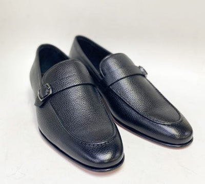 C Collection Deerskin Loafer - Black