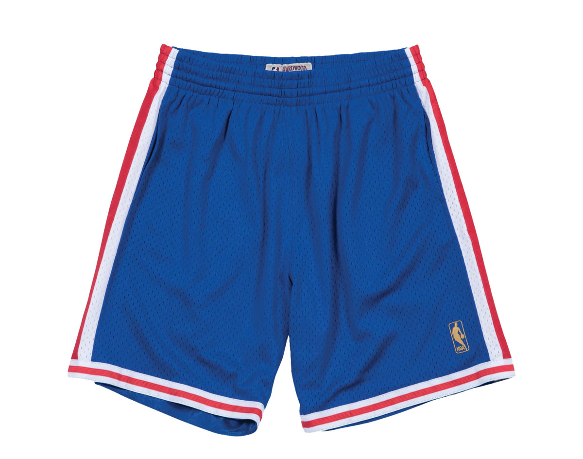 Mitchell & Ness Philadelphia 76ers 1996-97 Alternate Swingman Men's Shorts — Royal Blue