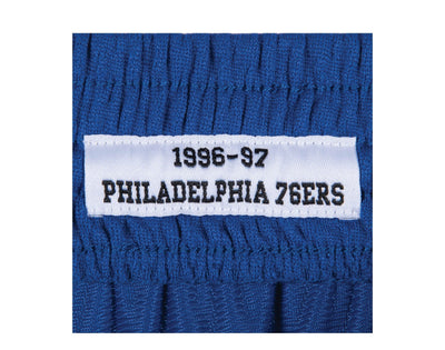 Mitchell & Ness Philadelphia 76ers 1996-97 Alternate Swingman Men's Shorts — Royal Blue