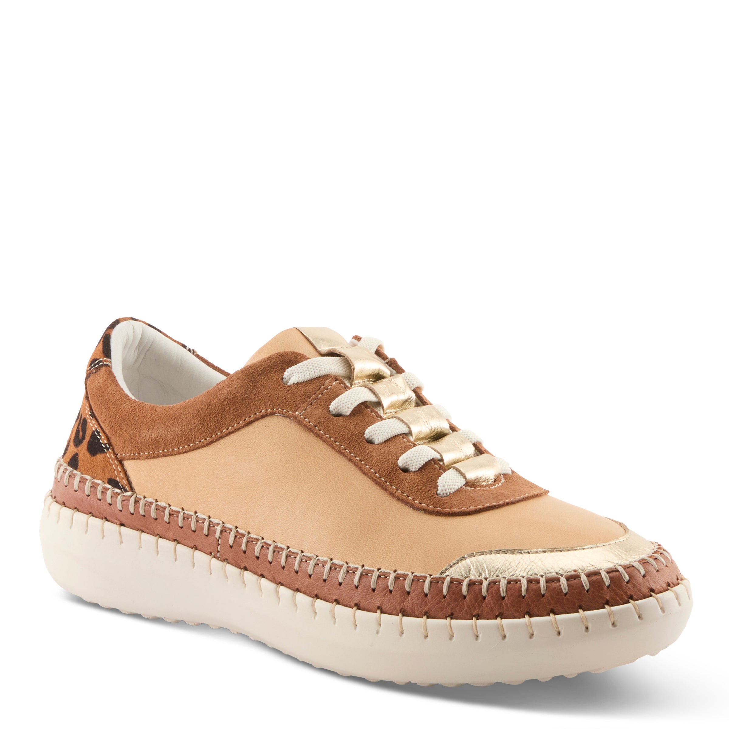 Spring Step SPRING STEP SOKU SNEAKERS sneaker in gold multi with comfortable everyday design