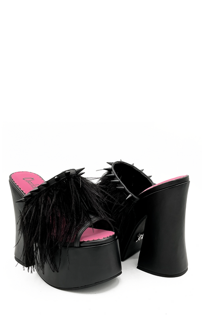 Sunday Girl Platform - Black