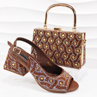 Italian Shoe and Bag Set New HMPE1-24