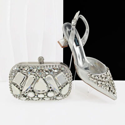 New Italian Shoe and Bag Set New HZX1-6