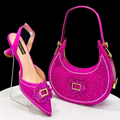 Italian Shoes And Bag Sets EDG1-21