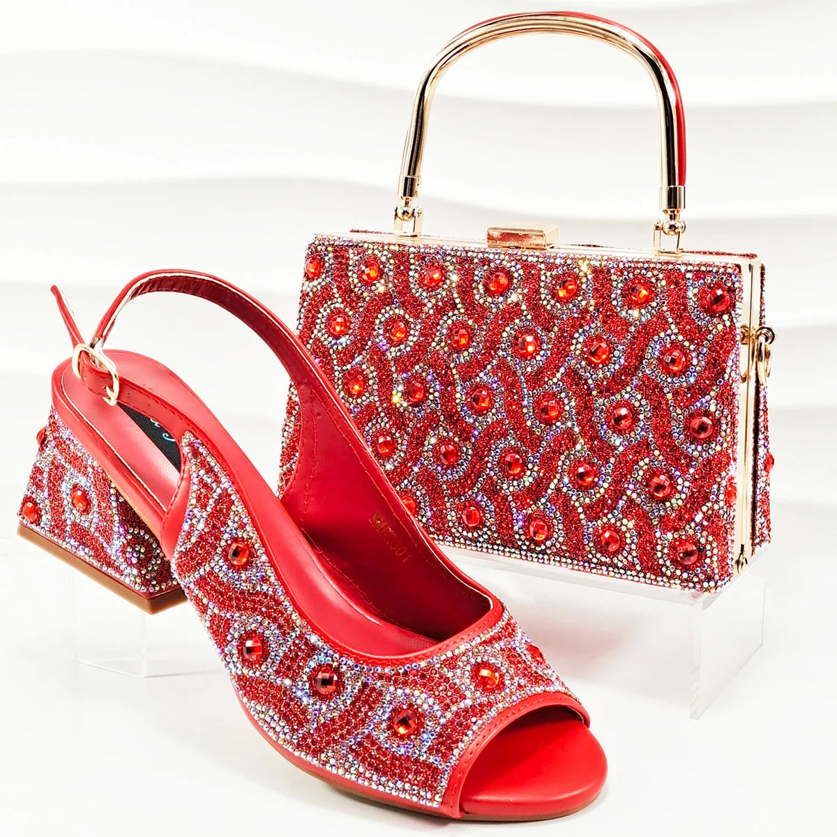 Italian Shoe and Bag Set New HMPE1-24