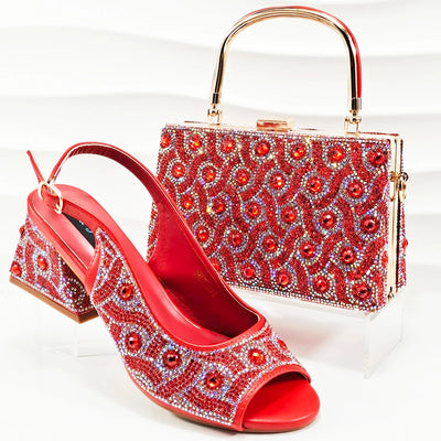 Italian Shoe and Bag Set New HMPE1-24