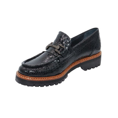 Eric Michael Sanibel Women’s Leather Lug Sole Loafer