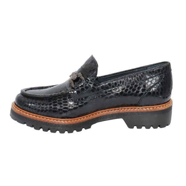 Eric Michael Sanibel Women’s Leather Lug Sole Loafer