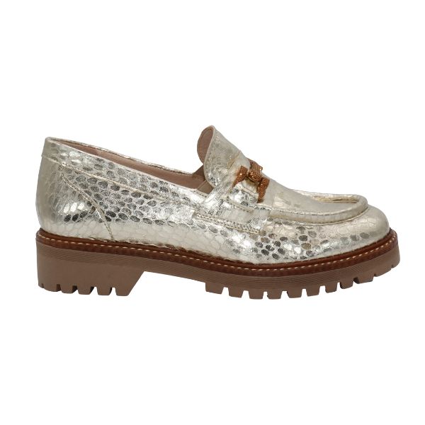 Eric Michael Sanibel Women’s Leather Lug Sole Loafer