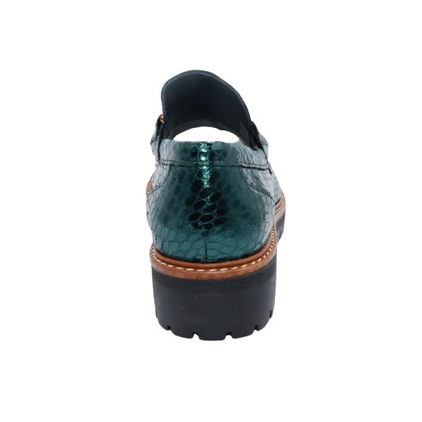 Eric Michael Sanibel Women’s Leather Lug Sole Loafer