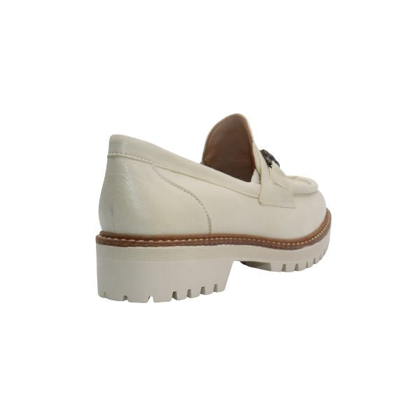 Eric Michael Sanibel Women’s Leather Lug Sole Loafer
