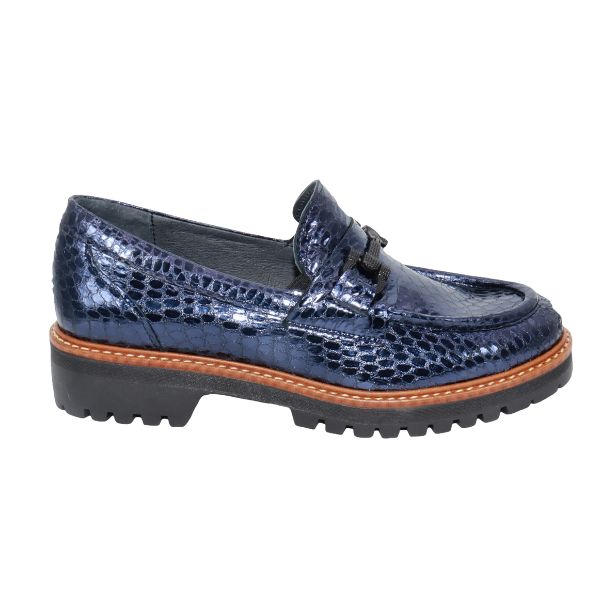 Eric Michael Sanibel Women’s Leather Lug Sole Loafer