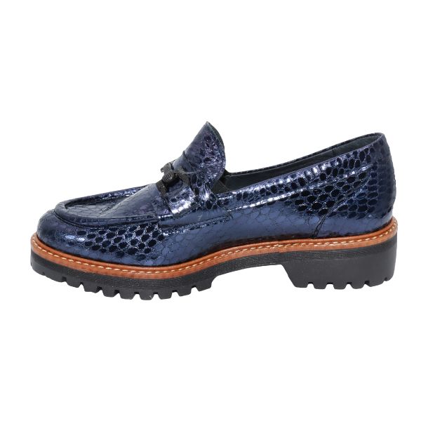 Eric Michael Sanibel Women’s Leather Lug Sole Loafer