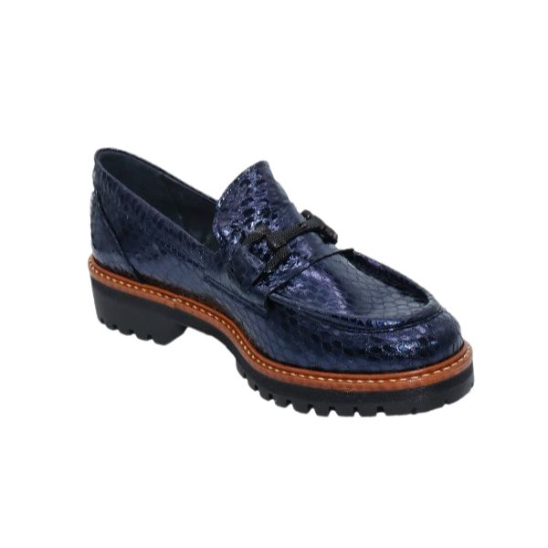 Eric Michael Sanibel Women’s Leather Lug Sole Loafer