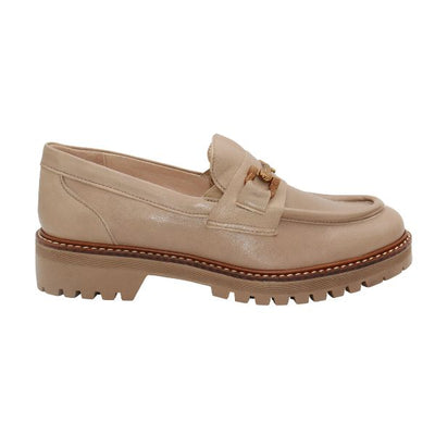 Eric Michael Sanibel Women’s Leather Lug Sole Loafer