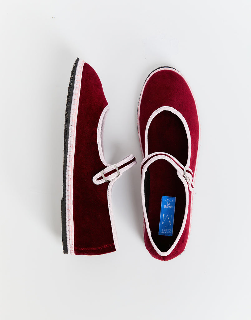 SantM  Mestiza x SantM Mary Jane Furlane Bordeaux – product view 1