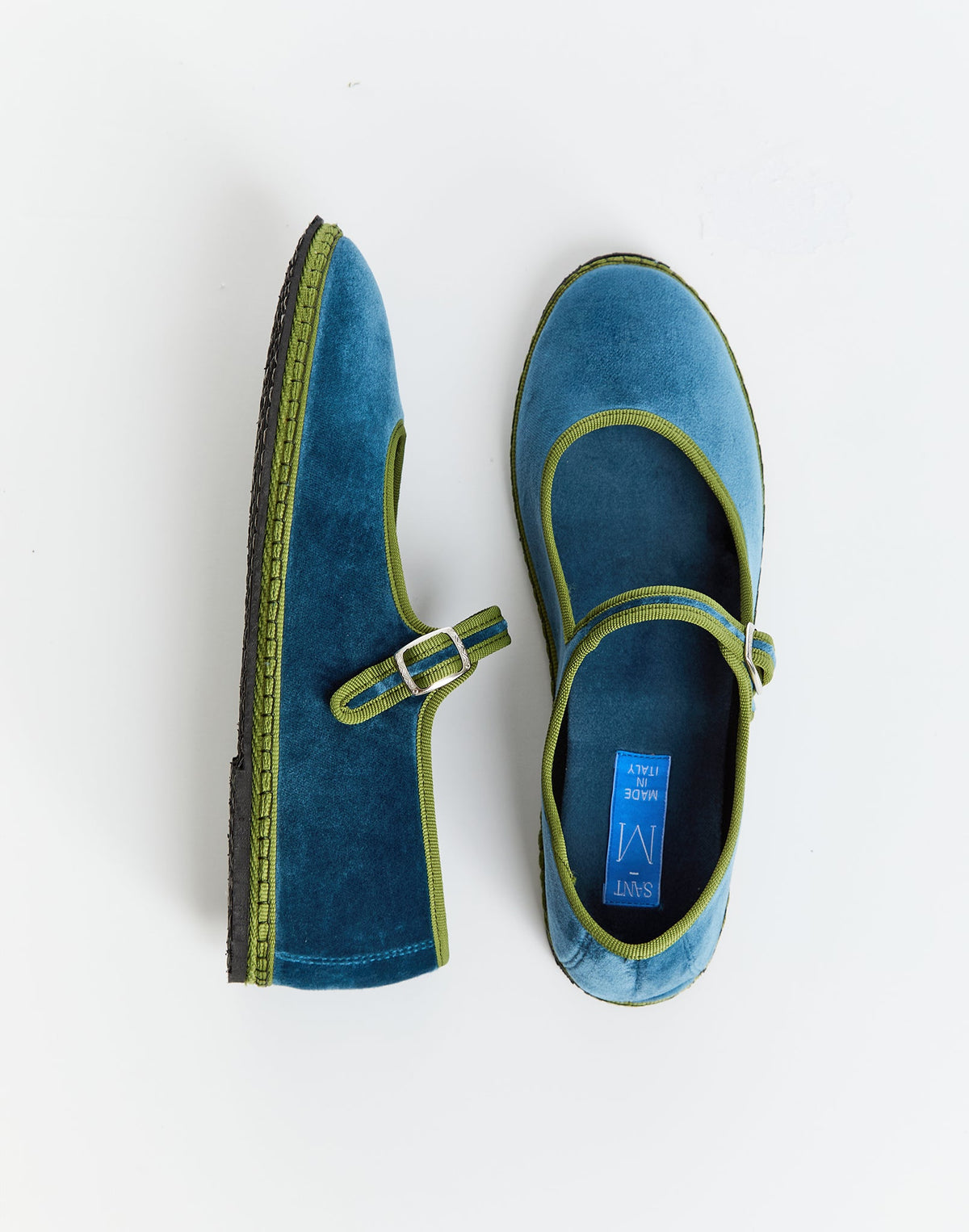 SantM  Mestiza x SantM Mary Jane Furlane Blue – product view 1