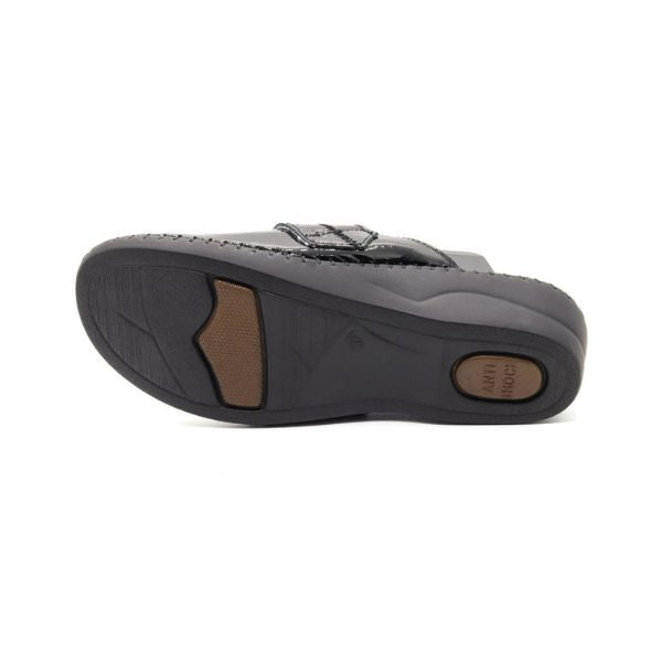 Santori Anatomical Italian Leather Clog