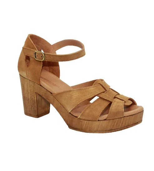 Eric Michael Savy Women’s Retro Platform Heel Sandal
