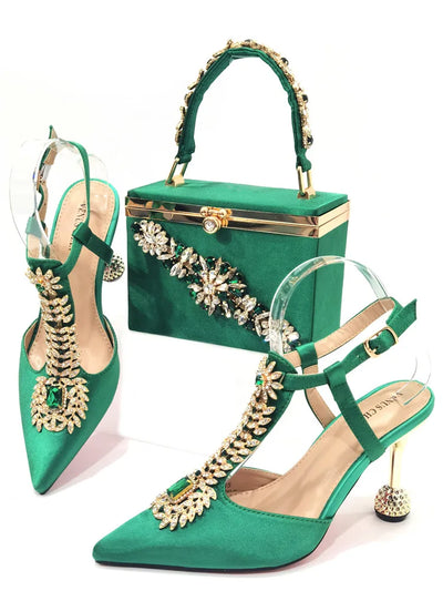 Italian Shoe and Bag Set New HUY1-11