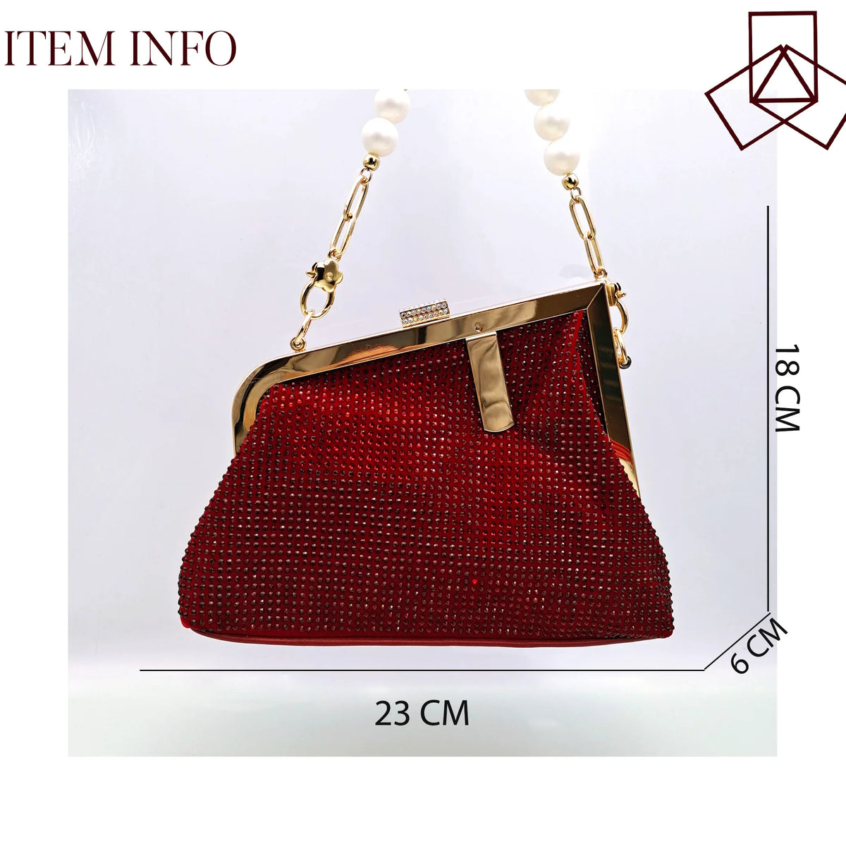 Fashion Shoulder Bag and Strap High Heels Set – product view 9