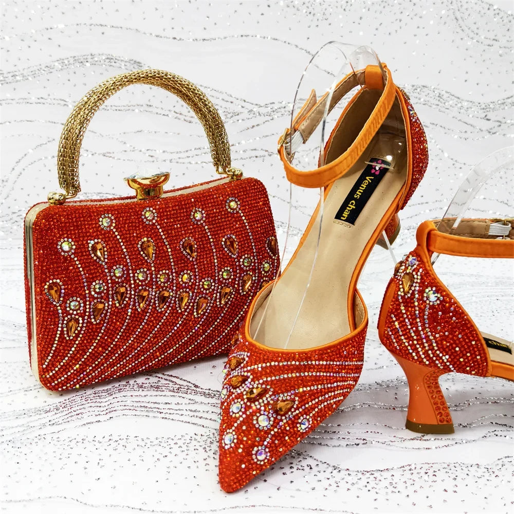 EdleessFashion  Italian Shoes And Bag Sets HZ1-1 – product view 3
