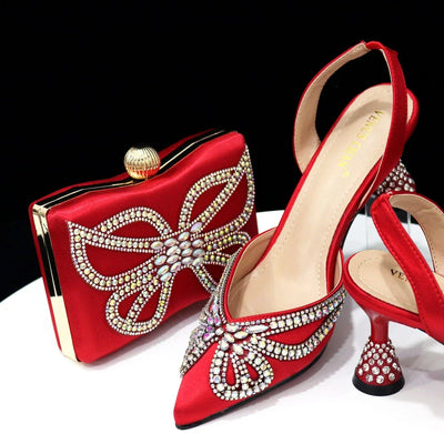 Italian Shoes And Bag Sets HJK1-17