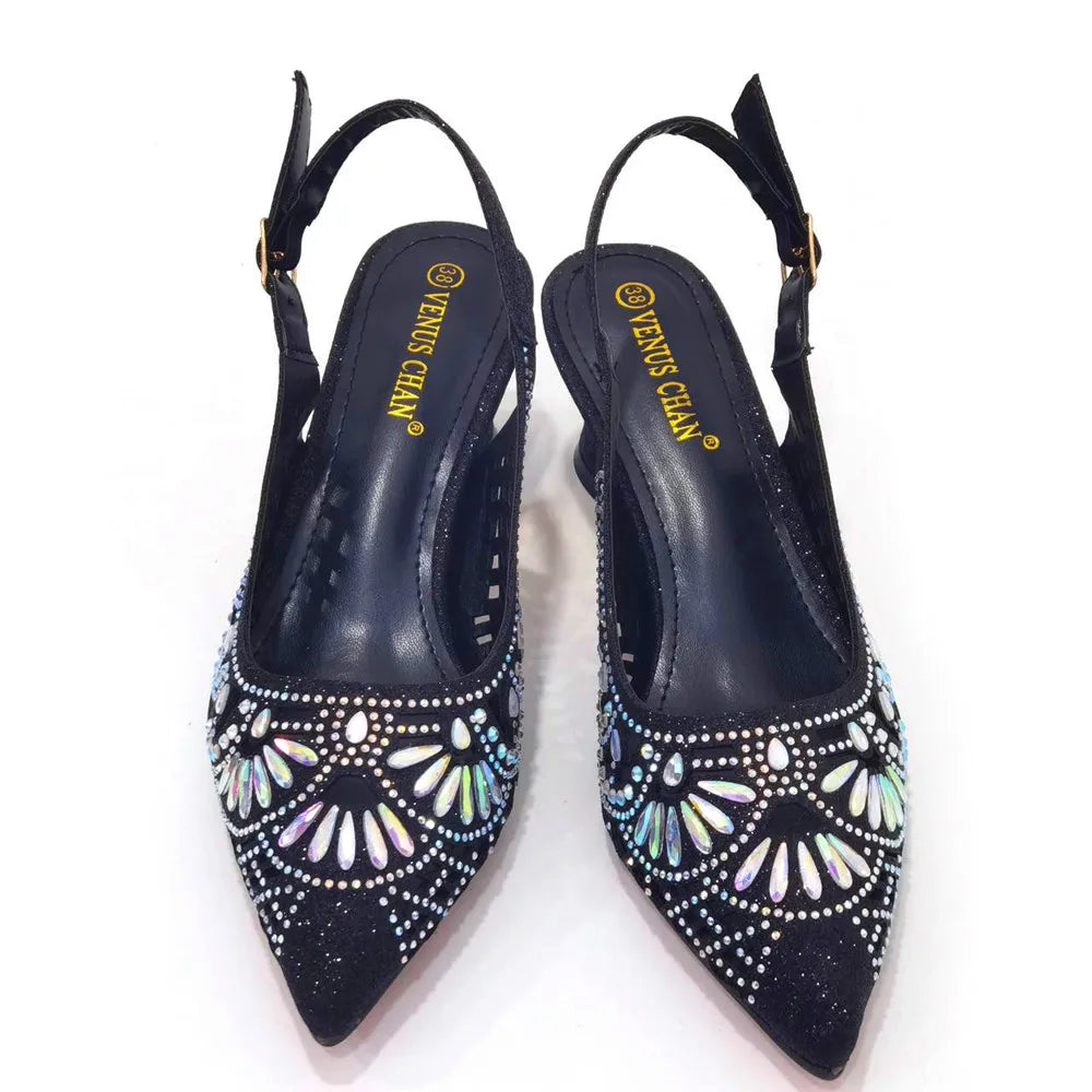 Elegant Ladies Shoes and Bag Set WEQ34 – product view 4